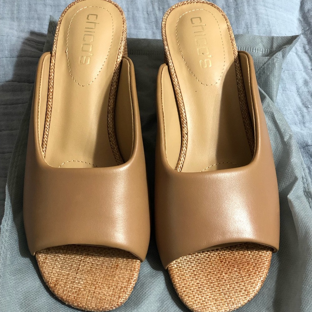 Tan CHICOS sandals